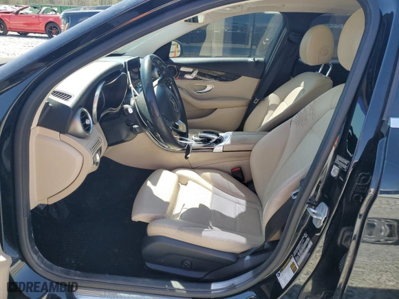 2015 Mercedes-Benz C-Class C 300 with VIN 55SWF4JB2FU073377, listed as a Copart auction lot 50400265 with 111,832 mi miles and Salvage Title. Bid and sale history available at carsss.com. Image 7.