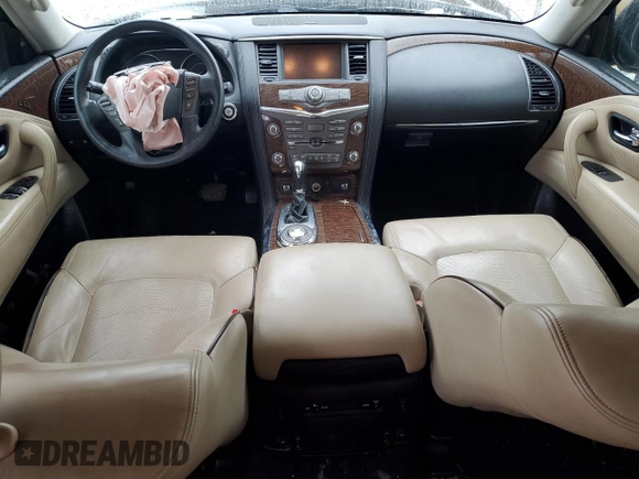 2018 Nissan Armada SV with VIN JN8AY2ND4J9054911, listed as a Copart auction lot 83468624 with 0 mi miles and Clean Title. Bid and sale history available at carsss.com. Image 8.
