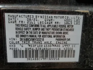 2021 Nissan Sentra SV with VIN 3N1AB8CV9MY322218, listed as a Copart auction lot 61797935 with 51,280 mi miles and Clean title. Bid and sale history available at DreamBid. Image 12.