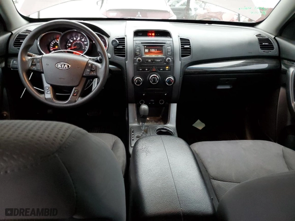 2013 Kia Sorento LX with VIN 5XYKT3A60DG370000, listed as a Copart auction lot 43350675 with 160,857 mi miles and Salvage Title. Bid and sale history available at carsss.com. Image 8.