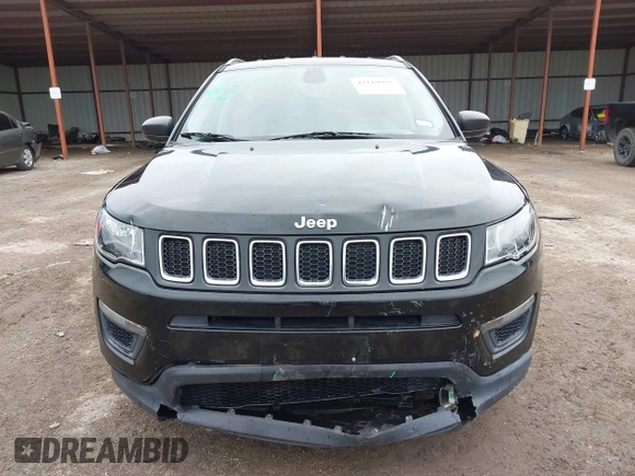 2019 Jeep Compass Sport z VIN 3C4NJCAB2KT848049, wystawiony jako IAAI lot #42119957 z przebiegiem 119 638 mil mil oraz . Historia ofert i sprzedaży dostępna na DreamBid. Obrazek 12.