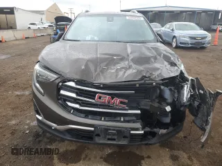 2020 GMC Terrain SLT with VIN 3GKALVEV7LL169523, listed as a Copart auction lot 55866555 with 127,713 mi miles and Salvage title. Bid and sale history available at DreamBid. Image 5.