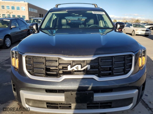 2024 Kia Telluride S with VIN 5XYP6DGC9RG513582, listed as a Copart auction lot 86842944 with 16,432 mi miles and Salvage Title. Bid and sale history available at carsss.com. Image 5.