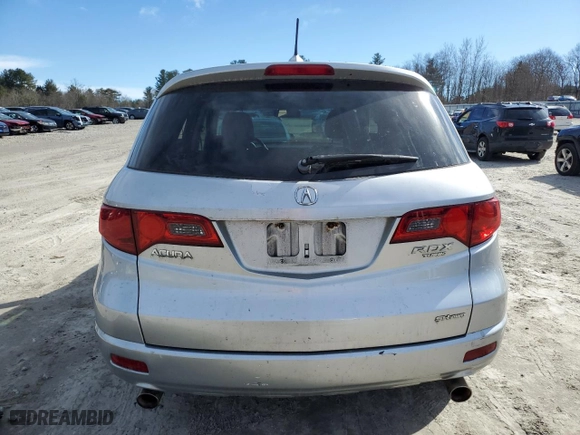2007 Acura RDX with VIN 5J8TB18267A005325, listed as a Copart auction lot 48544365 with 201,119 mi miles and Clean Title. Bid and sale history available at carsss.com. Image 6.