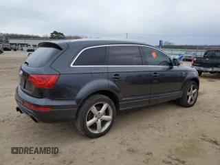2012 Audi Q7 3.0T S line with VIN WA1DGAFE5CD009337, listed as a Copart auction lot 89097775 with 154,758 mi miles and Clean Title. Bid and sale history available at carsss.com. Image 3.