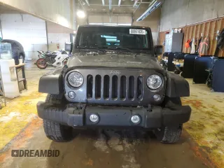 2017 Jeep Wrangler Willys Wheeler with VIN 1C4AJWAG3HL751703, listed as a Copart auction lot 88861635 with 14,114 mi miles and Salvage Title. Bid and sale history available at DreamBid. Image 5.