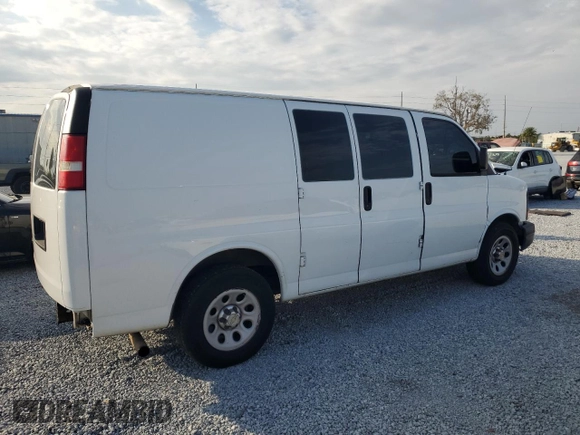 2013 Chevrolet Express Cargo Van with VIN 1GCSGAFX3D1173610, listed as a Copart auction lot 88341225 with 396,659 mi miles and Salvage Title. Bid and sale history available at carsss.com. Image 3.