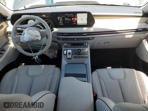 2023 Hyundai Palisade Limited z VIN KM8R54GE9PU624654, wystawiony jako Copart lot #57507355 z przebiegiem 14 600 mil mil oraz Szkoda całkowita • Salvage title. Historia ofert i sprzedaży dostępna na DreamBid. Obrazek 8.