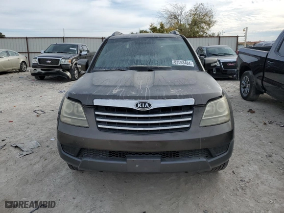 2009 Kia Borrego EX with VIN KNDJJ741895035267, listed as a Copart auction lot 82593484 with 194,676 mi miles and Salvage Title. Bid and sale history available at carsss.com. Image 5.