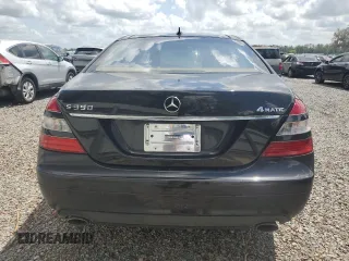 2009 Mercedes-Benz S-Class 5.5L V8 with VIN WDDNG86X39A267179, listed as a Copart auction lot 52216505 with 106,527 mi miles and Salvage Title. Bid and sale history available at carsss.com. Image 6.