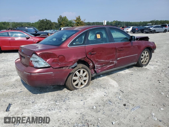 2005 Ford Five Hundred Limited with VIN 1FAFP25165G174663, listed as a Copart auction lot 72812174 with 0 mi miles and Salvage Title. Bid and sale history available at carsss.com. Image 3.