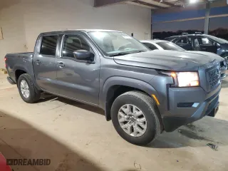 2022 Nissan Frontier S with VIN 1N6ED1EJ0NN655395, listed as a Copart auction lot 87907405 with 38,784 mi miles and Salvage Title. Bid and sale history available at carsss.com. Image 4.