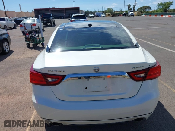 2017 Nissan Maxima SV z VIN 1N4AA6AP8HC446350, wystawiony jako IAAI lot #41852394 z przebiegiem 66 518 mil mil oraz . Historia ofert i sprzedaży dostępna na DreamBid. Obrazek 16.