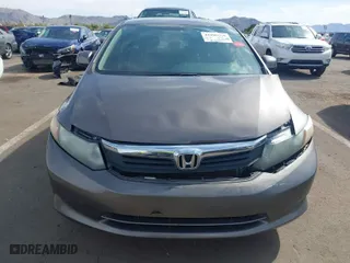2012 Honda Civic Sdn LX with VIN 19XFB2F55CE343594, listed as a IAAI auction lot 41890065 with 119,035 mi miles. Bid and sale history available at carsss.com. Image 6.