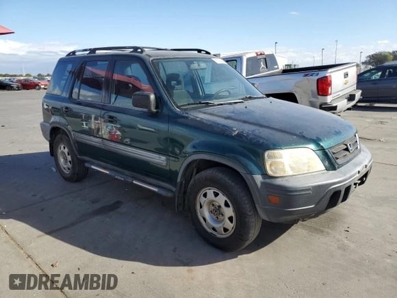 2000 Honda CR-V LX with VIN JHLRD2842YC012081, listed as a Copart auction lot 76782424 with 194,361 mi miles and Salvage Title. Bid and sale history available at carsss.com. Image 4.
