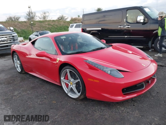 2011 Ferrari 458 Italia z VIN ZFF67NFA4B0179652, wystawiony jako IAAI lot #40499917 z przebiegiem Nie podano mil oraz . Historia ofert i sprzedaży dostępna na DreamBid. Obrazek 1.