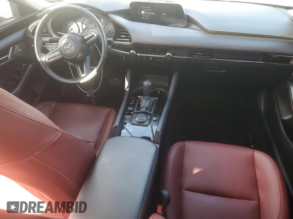 2023 Mazda 3 S Preferred with VIN 3MZBPACM8PM362526, listed as a Copart auction lot 43704735 with 51,350 mi miles and Salvage Title. Bid and sale history available at DreamBid. Image 8.