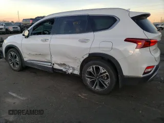 2020 Hyundai Santa Fe SEL with VIN 5NMS3CAA6LH162292, listed as a Copart auction lot 72215802 with 39,803 mi miles. Bid and sale history available at carsss.com. Image 2.