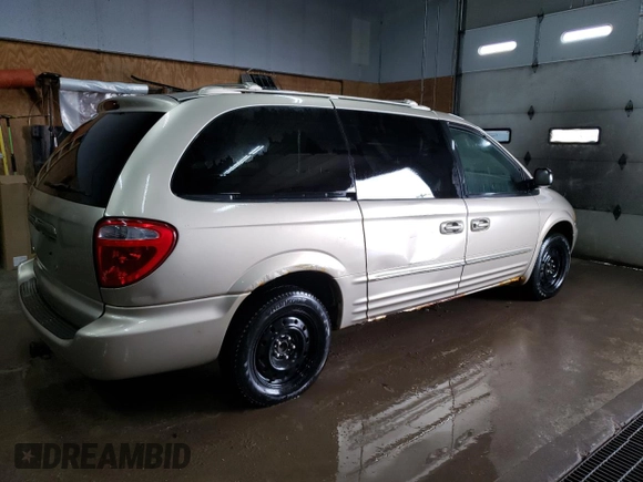 2002 Chrysler Town & Country Limited with VIN 2C8GP64L72R797145, listed as a Copart auction lot 46224075 with 161,003 mi miles and Clean Title. Bid and sale history available at carsss.com. Image 3.
