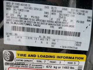 2021 Lincoln Navigator Reserve with VIN 5LMJJ2KT3MEL14652, listed as a Copart auction lot 44128165 with Not provided miles and Salvage title. Bid and sale history available at DreamBid. Image 13.
