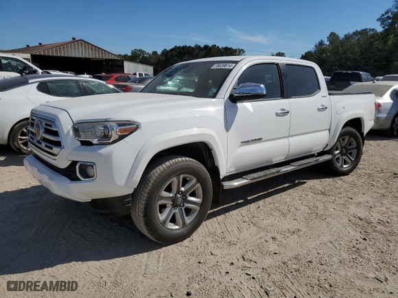2018 Toyota Tacoma Limited with VIN 5TFEZ5CNXJX058903, listed as a Copart auction lot 76839814 with 76,188 mi miles and Salvage Title. Bid and sale history available at carsss.com. Image 1.