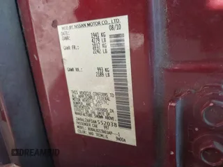 2010 Nissan Altima SL z VIN 1N4AL2AP3AN552038, wystawiony jako IAAI lot #42132761 z przebiegiem 152 335 mil mil oraz . Historia ofert i sprzedaży dostępna na DreamBid. Obrazek 9.