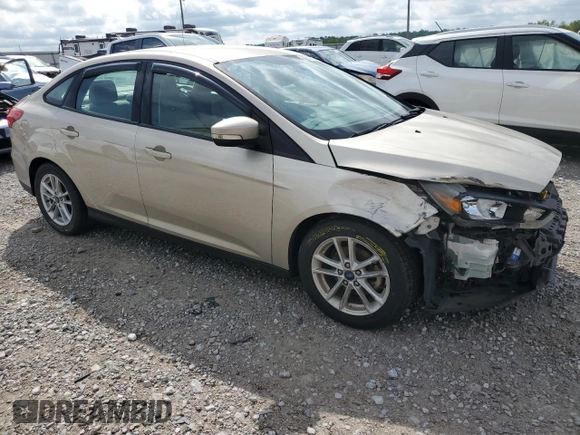 2017 Ford Focus SE with VIN 1FADP3F27HL301890, listed as a Copart auction lot 55252675 with 76,568 mi miles and Salvage title. Bid and sale history available at DreamBid. Image 4.