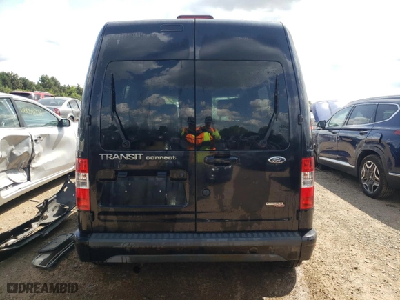 2012 Ford Transit Connect Wagon XLT with VIN NM0KS9BN2CT119538, listed as a Copart auction lot 68143314 with 190,156 mi miles and Salvage Title. Bid and sale history available at carsss.com. Image 6.