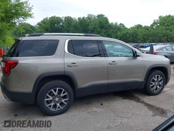2023 GMC Acadia SLT with VIN 1GKKNUL41PZ184357, listed as a IAAI auction lot 42439400 with 60,238 mi miles and . Bid and sale history available at DreamBid. Image 14.