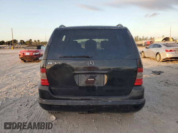 2000 Mercedes-Benz M-Class with VIN 4JGAB54E4YA190212, listed as a Copart auction lot 81318384 with 194,148 mi miles and Clean Title. Bid and sale history available at carsss.com. Image 6.
