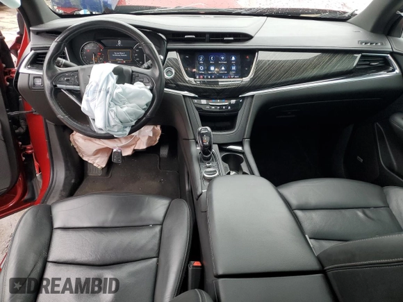 2022 Cadillac XT6 Premium Luxury with VIN 1GYKPDRS6NZ150451, listed as a Copart auction lot 57636235 with 43,553 mi miles and Clean title. Bid and sale history available at DreamBid. Image 8.