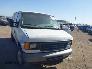 2007 Ford Econoline Cargo Commercial with VIN 1FTNE24W47DA96560, listed as a IAAI auction lot 41700293 with 297,278 mi miles and . Bid and sale history available at DreamBid. Image 1.