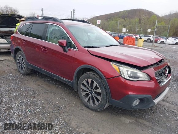 2015 Subaru Outback Limited with VIN 4S4BSBNC2F3357801, listed as a IAAI auction lot 41971069 with 50,560 mi miles and . Bid and sale history available at DreamBid. Image 1.