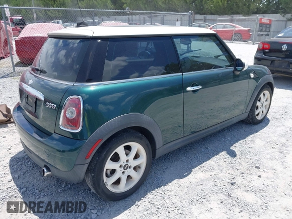 2010 MINI Hardtop with VIN WMWMF3C5XATZ23107, listed as a IAAI auction lot 42732300 with 100,747 mi miles and . Bid and sale history available at DreamBid. Image 4.