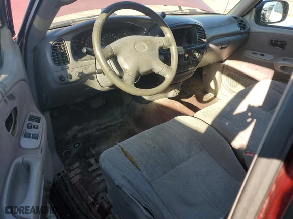 2001 Toyota Tundra SR5 with VIN 5TBRN341X1S215101, listed as a Copart auction lot 47878605 with 230,686 mi miles and Clean Title. Bid and sale history available at carsss.com. Image 8.
