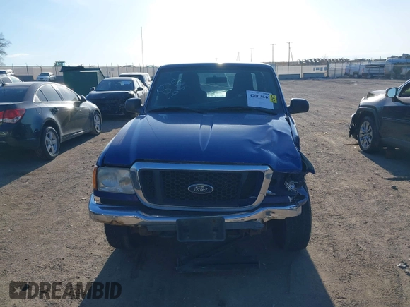 2004 Ford Ranger XL Fleet with VIN 1FTYR15E44PB21128, listed as a IAAI auction lot 42003646 with Not Provided miles. Bid and sale history available at carsss.com. Image 12.