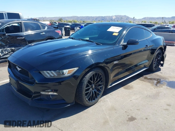 2017 Ford Mustang GT with VIN 1FA6P8CF2H5208227, listed as a IAAI auction lot 41837868 with 100,354 mi miles and . Bid and sale history available at DreamBid. Image 17.