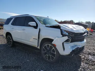 2023 Chevrolet Tahoe RST with VIN 1GNSKRKD3PR210239, listed as a Copart auction lot 82106974 with 57,854 mi miles and Salvage Title. Bid and sale history available at carsss.com. Image 4.
