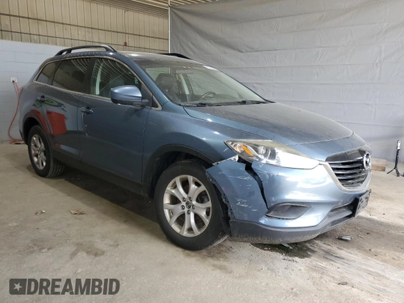 2015 Mazda CX-9 Touring with VIN JM3TB3CV4F0453294, listed as a Copart auction lot 57066405 with 119,046 mi miles and Salvage title. Bid and sale history available at DreamBid. Image 4.
