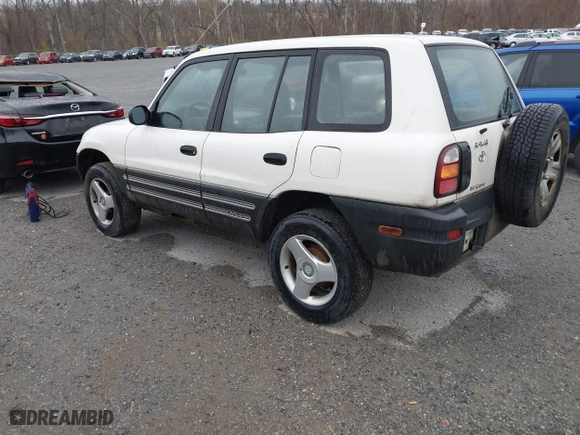 1999 Toyota RAV4 with VIN JT3HP10VXX7115145, listed as a IAAI auction lot 41853011 with 211,121 mi miles. Bid and sale history available at carsss.com. Image 3.