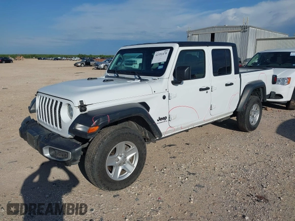 2023 Jeep Gladiator Sport S с VIN 1C6HJTAG0PL533933, выставлен на аукционе IAAI как лот 42351470 с пробегом 57 982 миль миль и . История ставок и продаж доступна на DreamBid. Изображение 18.