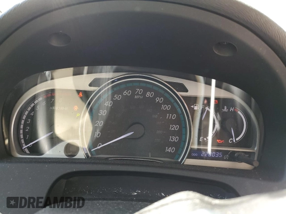 2013 Toyota Venza LE with VIN 4T3BA3BB9DU042187, listed as a Copart auction lot 53398095 with 220,035 mi miles and Salvage Title. Bid and sale history available at DreamBid. Image 9.