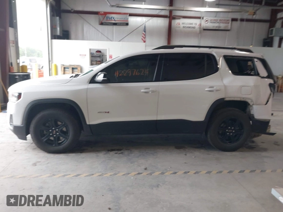 2021 GMC Acadia AT4 with VIN 1GKKNLLS0MZ183835, listed as a IAAI auction lot 42297624 with 60,860 mi miles and . Bid and sale history available at DreamBid. Image 14.