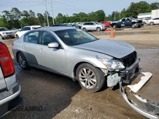 2008 Infiniti G35 Journey with VIN JNKBV61E68M217269, listed as a Copart auction lot 55073805 with 206,684 mi miles and Salvage Title. Bid and sale history available at DreamBid. Image 4.