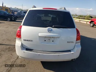 2005 Nissan Quest SL with VIN 5N1BV28U55N137275, listed as a Copart auction lot 72023734 with 0 mi miles and Salvage Title. Bid and sale history available at carsss.com. Image 6.