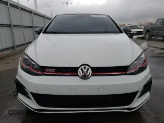 2021 Volkswagen Golf GTI S with VIN 3VW6T7AU7MM000167, listed as a Copart auction lot 44574295 with 14,381 mi miles and Salvage Title. Bid and sale history available at carsss.com. Image 5.
