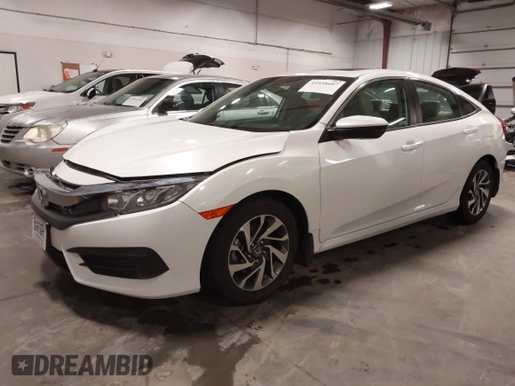 2018 Honda Civic EX with VIN 19XFC2F74JE005647, listed as a IAAI auction lot 41938607 with 90,263 mi miles and . Bid and sale history available at DreamBid. Image 19.