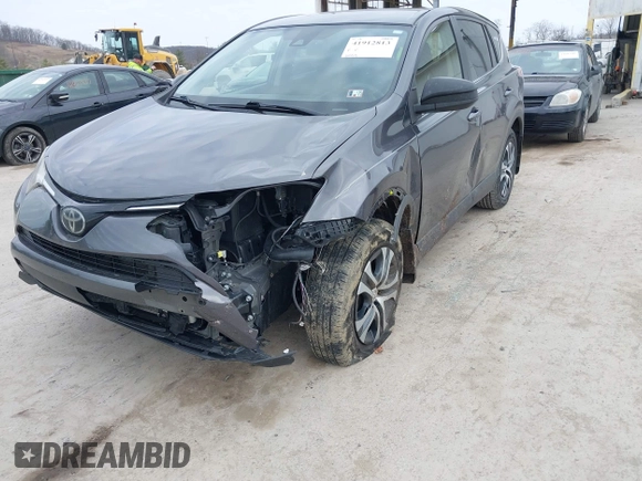 2018 Toyota RAV4 LE with VIN JTMBFREV4JJ742428, listed as a IAAI auction lot 41912813 with 114,159 mi miles. Bid and sale history available at carsss.com. Image 6.