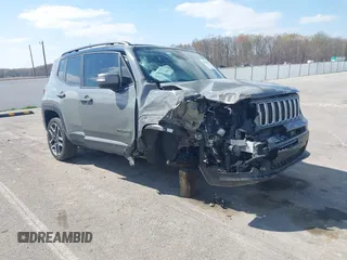 2020 Jeep Renegade Limited with VIN ZACNJBD15LPK90703, listed as a IAAI auction lot 42023043 with 72,988 mi miles and . Bid and sale history available at DreamBid. Image 1.