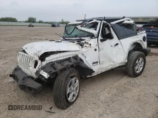 2022 Jeep Wrangler Sport S с VIN 1C4GJXAG3NW151208, выставлен на аукционе Copart как лот 51785434 с пробегом Не указан миль и На запчасти • Non repairable. История ставок и продаж доступна на DreamBid. Изображение 1.